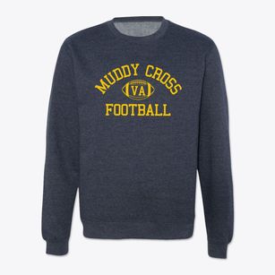 Muddy Cross Virginia Football Crewneck Sweatshirt
