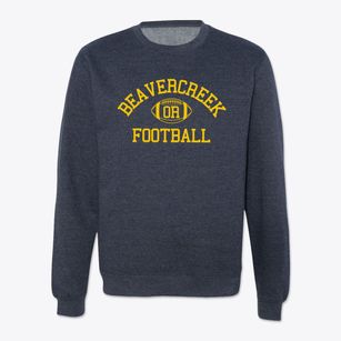 Beavercreek Oregon Football Crewneck Sweatshirt