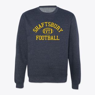 Shaftsbury Vermont Football Crewneck Sweatshirt