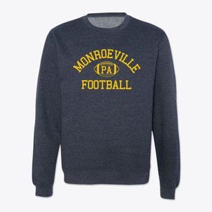 Monroeville Pennsylvania Football Crewneck Sweatshirt