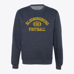 Bloomingburg Ohio Football Crewneck Sweatshirt