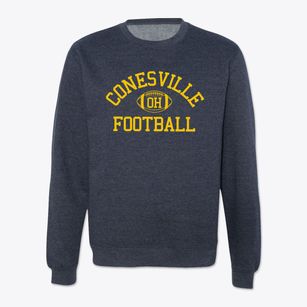 Conesville Ohio Football Crewneck Sweatshirt