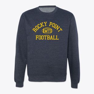 Rocky Point Montana Football Crewneck Sweatshirt