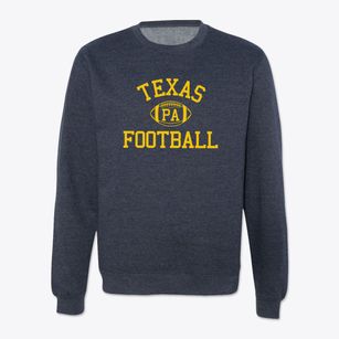 Texas Pennsylvania Football Crewneck Sweatshirt