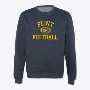 Flint Ohio Football Crewneck Sweatshirt