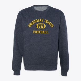 Greenway Downs Virginia Football Crewneck Sweatshirt