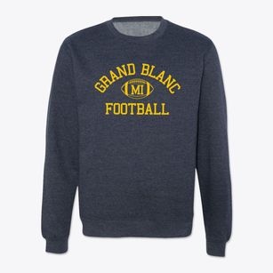 Grand Blanc Michigan Football Crewneck Sweatshirt