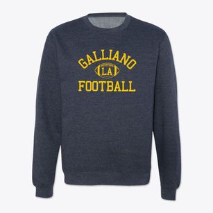 Galliano Louisiana Football Crewneck Sweatshirt