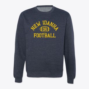 New Idanha Oregon Football Crewneck Sweatshirt