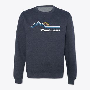 Woodmans Washington Mountain View Crewneck Sweatshirt