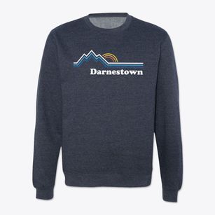 Darnestown Maryland Mountain View Crewneck Sweatshirt