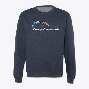 Comps Crossroads Pennsylvania Mountain View Crewneck Sweatshirt