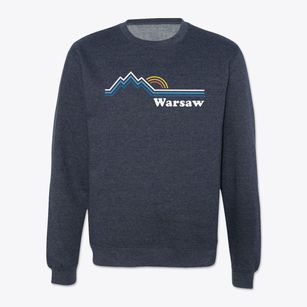 Warsaw Kentucky Mountain View Crewneck Sweatshirt