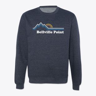 Bellville Point Georgia Mountain View Crewneck Sweatshirt