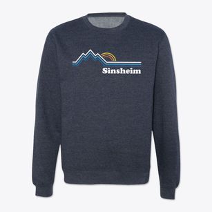 Sinsheim Pennsylvania Mountain View Crewneck Sweatshirt