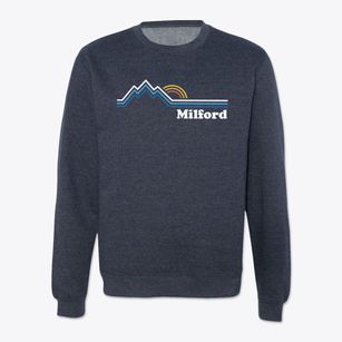 Milford Georgia Mountain View Crewneck Sweatshirt