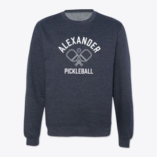 Alexander West Virginia Pickleball Crewneck Sweatshirt