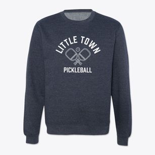 Little Town Virginia Pickleball Crewneck Sweatshirt