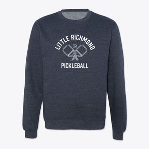 Little Richmond North Carolina Pickleball Crewneck Sweatshirt