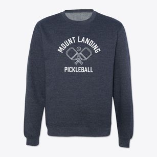 Mount Landing Virginia Pickleball Crewneck Sweatshirt