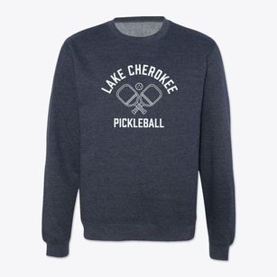 Lake Cherokee Texas Pickleball Crewneck Sweatshirt