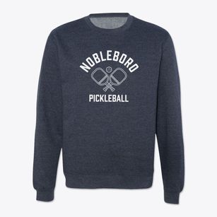 Nobleboro Maine Pickleball Crewneck Sweatshirt