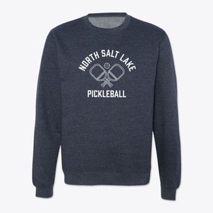 North Salt Lake Utah Pickleball Crewneck Sweatshirt