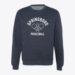 Springboro Ohio Pickleball Crewneck Sweatshirt