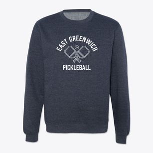 East Greenwich Rhode Island Pickleball Crewneck Sweatshirt
