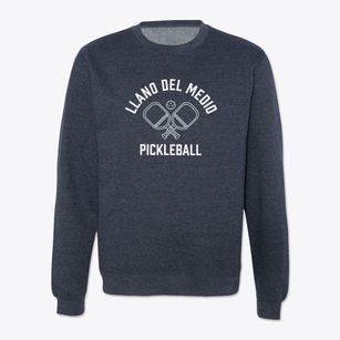 Llano Del Medio New Mexico Pickleball Crewneck Sweatshirt
