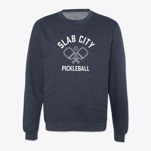 Slab City New Hampshire Pickleball Crewneck Sweatshirt