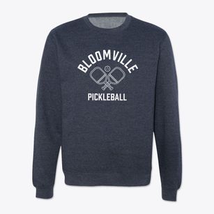 Bloomville South Carolina Pickleball Crewneck Sweatshirt