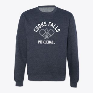 Cooks Falls New York Pickleball Crewneck Sweatshirt