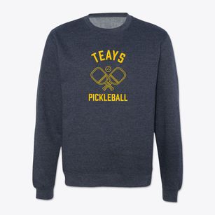 Teays West Virginia Pickleball Crewneck Sweatshirt