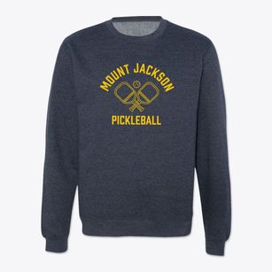 Mount Jackson Virginia Pickleball Crewneck Sweatshirt
