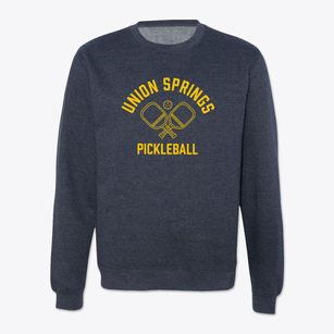 Union Springs New York Pickleball Crewneck Sweatshirt