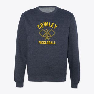 Cowley Wyoming Pickleball Crewneck Sweatshirt