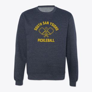South San Ysidro New Mexico Pickleball Crewneck Sweatshirt