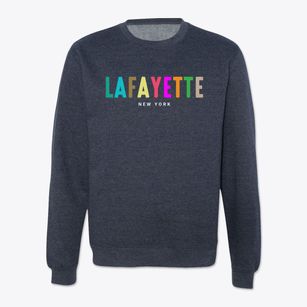 Lafayette New York Color Pop Crewneck Sweatshirt