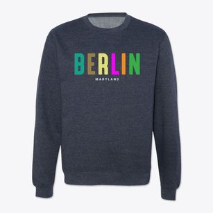 Berlin Maryland Color Pop Crewneck Sweatshirt