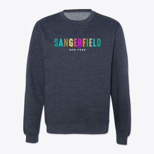 Sangerfield New York Color Pop Crewneck Sweatshirt