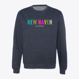 New Haven Missouri Color Pop Crewneck Sweatshirt