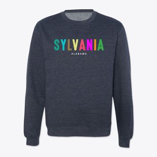 Sylvania Alabama Color Pop Crewneck Sweatshirt