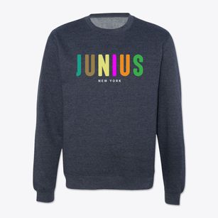 Junius New York Color Pop Crewneck Sweatshirt