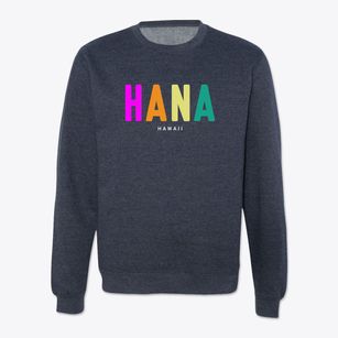 Hana Hawaii Color Pop Crewneck Sweatshirt