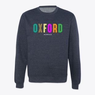 Oxford Kansas Color Pop Crewneck Sweatshirt