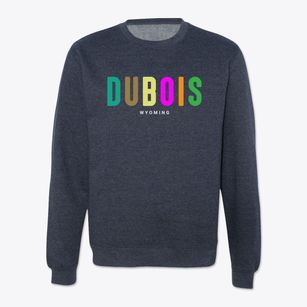 Dubois Wyoming Color Pop Crewneck Sweatshirt