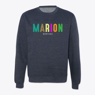 Marion Montana Color Pop Crewneck Sweatshirt