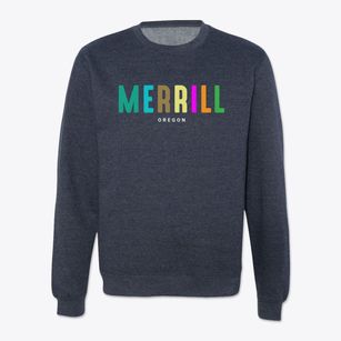 Merrill Oregon Color Pop Crewneck Sweatshirt