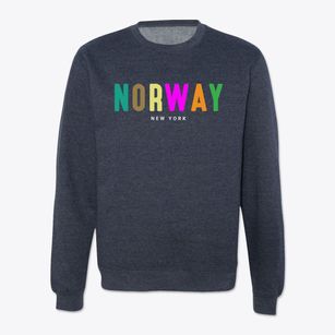 Norway New York Color Pop Crewneck Sweatshirt